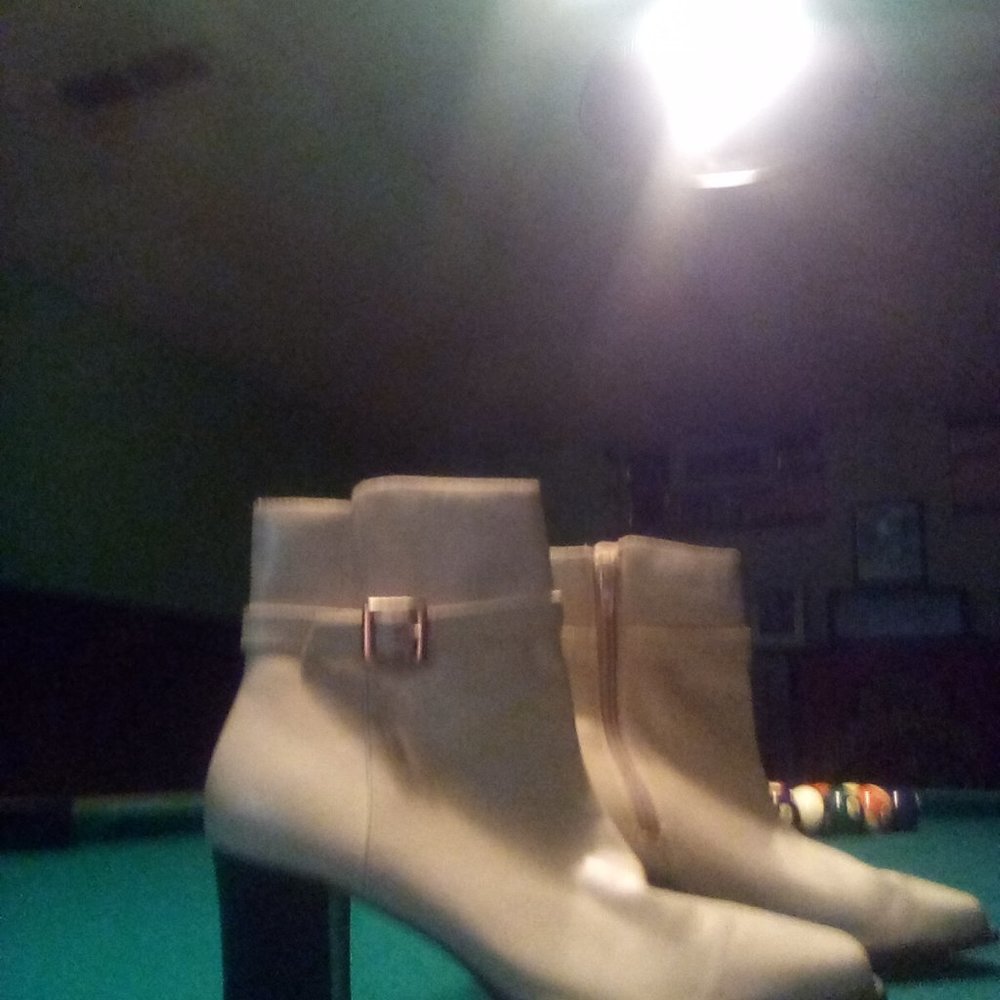 Karen Scott Fashion Leather Ankle Boot